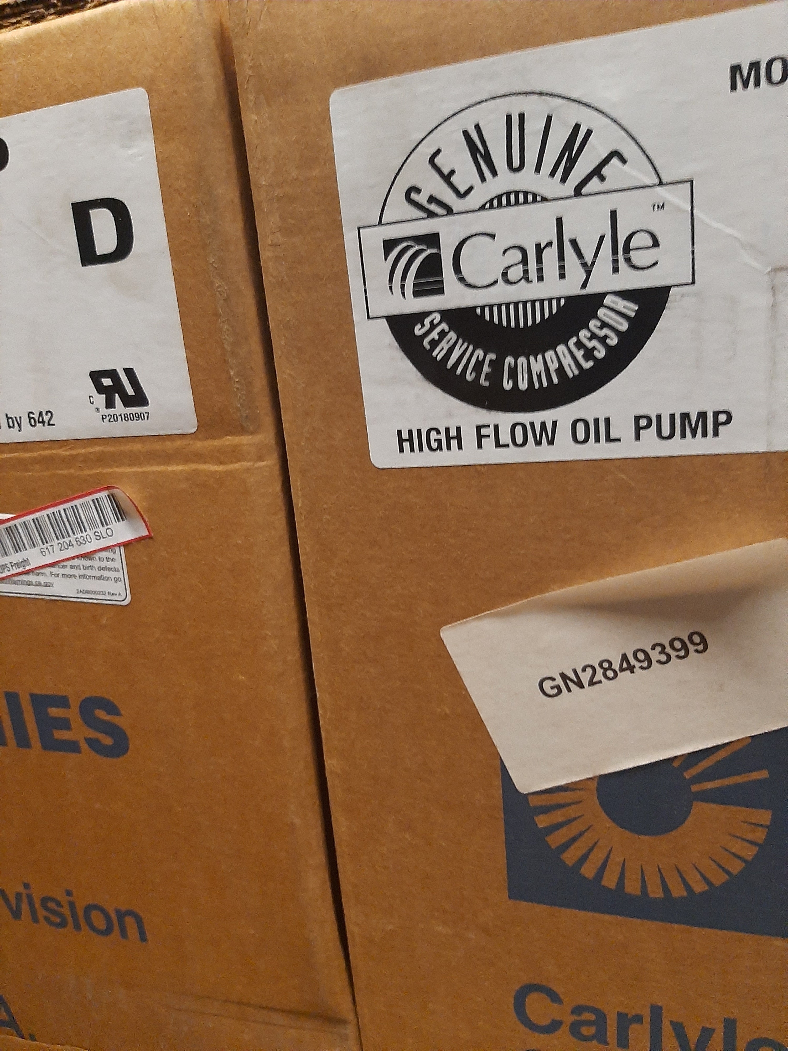 Carlyle 06DS3136AC365ARP Md/Hi Ref Dty 1Stg Sco Oilless - dealzify.com