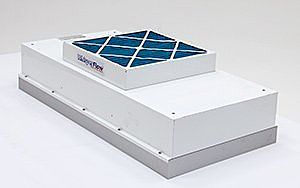 Cleanroom Filter Unit; WhisperFlow, 2'x4', HEPA Fan, 120 V, Powder-Coated Steel - dealzify.com