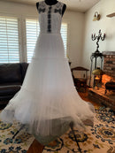 Inmaculada Garcia Designer Brand Bohemian Boho Wedding Dress Gown Size 12 New