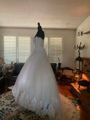 Ines by Ines Di Santo Estee Wedding Dress Gown Size 10